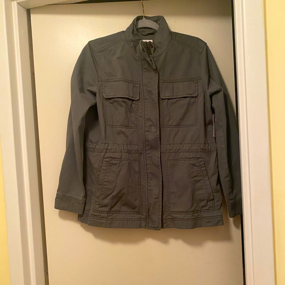 Gap army green oversized jacket